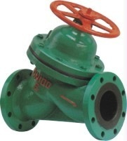 【@G45J-6/10-DN150直流式防腐襯膠隔膜閥 手動(dòng)直流式襯膠隔膜閥】?jī)r(jià)格,廠家,圖片,閥門,永嘉易科閥門-